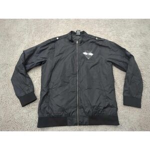 Black Mask Club Jacket Mens XL Black Our Universe‎ DC Comics Birds of Prey